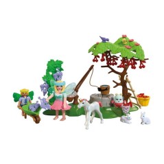 PLAYMOBIL 72215 Jardin féérique avec bébé licorne, Fantasy & Magic
