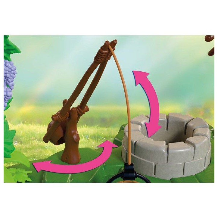 PLAYMOBIL 72215 Jardin féérique avec bébé licorne, Fantasy & Magic, 74 pieces, des 4 ans