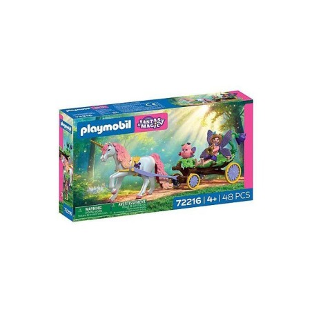 PLAYMOBIL 72216 Caleche des licornes, Fantasy & Magic, 48 pieces, des
