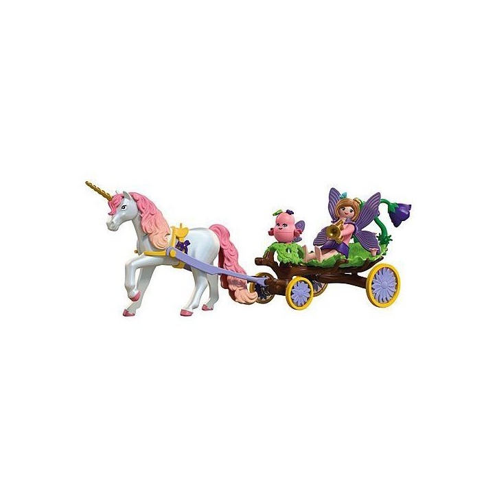 PLAYMOBIL 72216 Caleche des licornes, Fantasy & Magic, 48 pieces, des 4 ans
