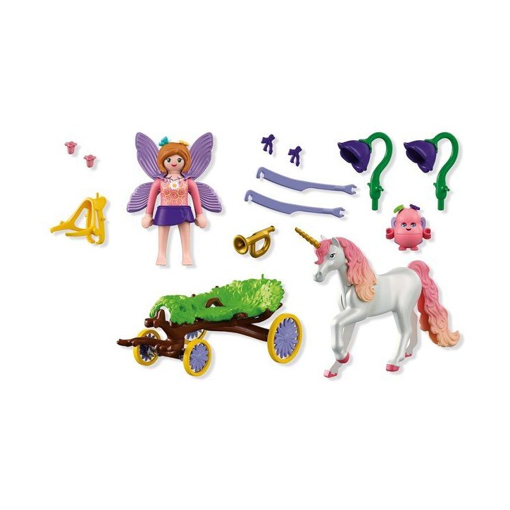 PLAYMOBIL 72216 Caleche des licornes, Fantasy & Magic, 48 pieces, des 4 ans