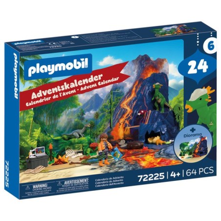 PLAYMOBIL 72225 Calendrier de l'Avent : Dinos