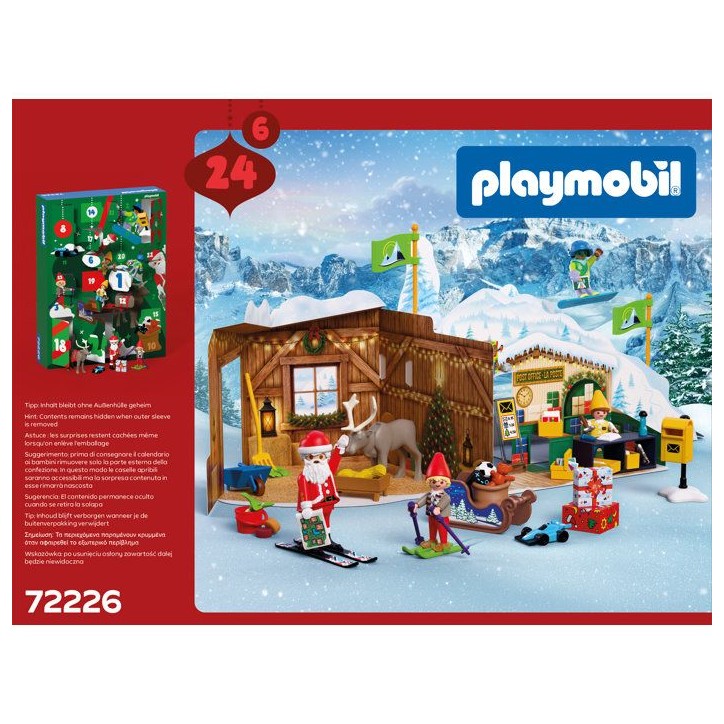 PLAYMOBIL 72226 Calendrier de l'Avent: Lutin de Noël