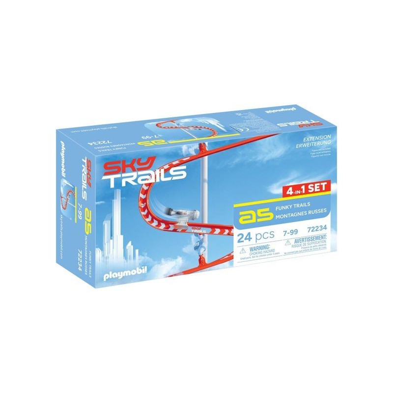 Sky Trails 72234 Montagnes Russes Set d'expansion, 48 pieces, des 7 an