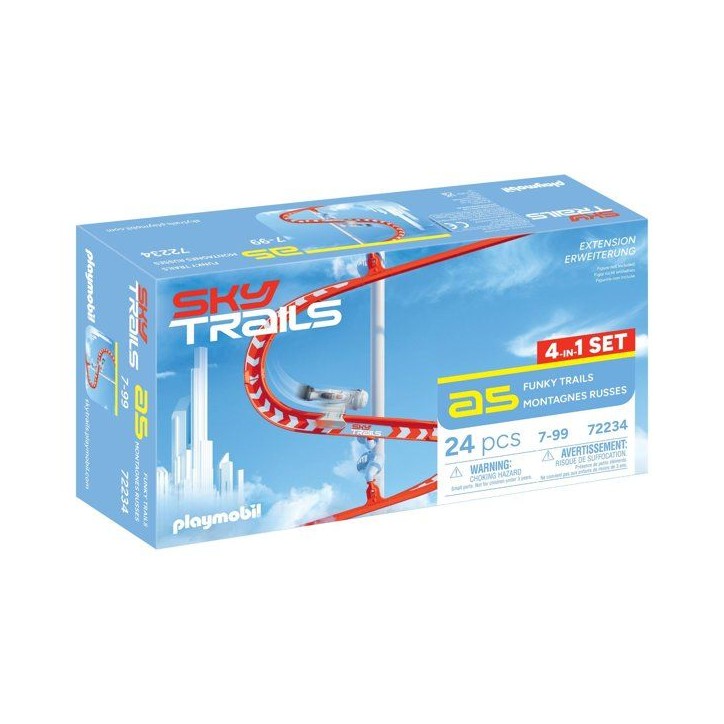Sky Trails 72234 Montagnes Russes Set d'expansion, 48 pieces, des 7 ans