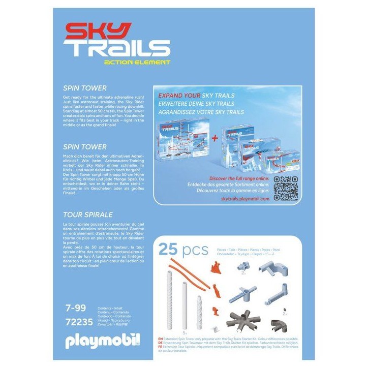 Sky Trails 72235 Tour Spirale Set d'expansion, 25 pieces, des 7 ans
