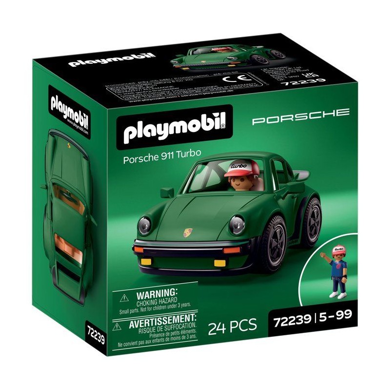 PLAYMOBIL 72239 Porsche 911 Turbo, Playmobil voiture Icon Cars, Classi