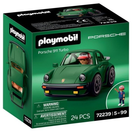 PLAYMOBIL 72239 Porsche 911 Turbo, Playmobil voiture Icon Cars, Classi