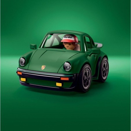 PLAYMOBIL 72239 Porsche 911 Turbo, Playmobil voiture Icon Cars, Classic Cars, 24 pieces, Kidulte, Des 14 ans