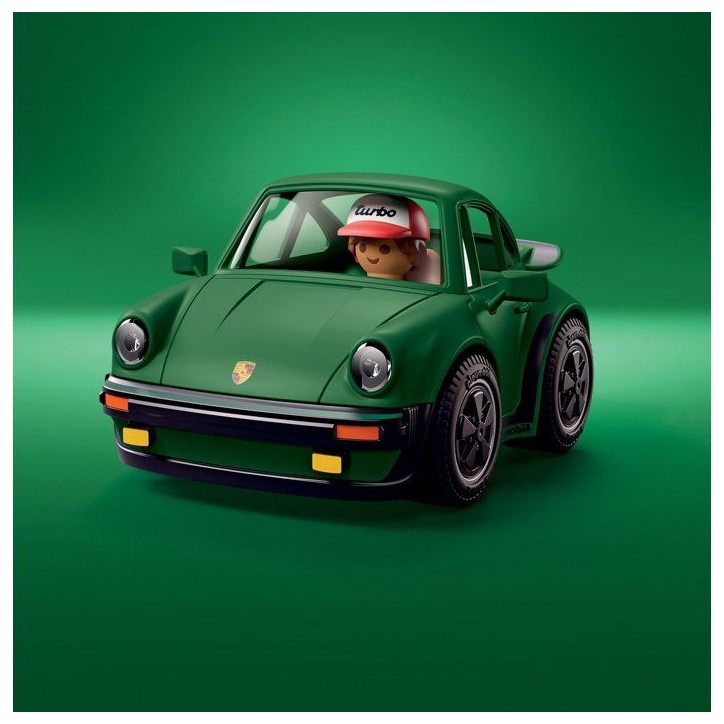 PLAYMOBIL 72239 Porsche 911 Turbo, Playmobil voiture Icon Cars, Classic Cars, 24 pieces, Kidulte, Des 14 ans