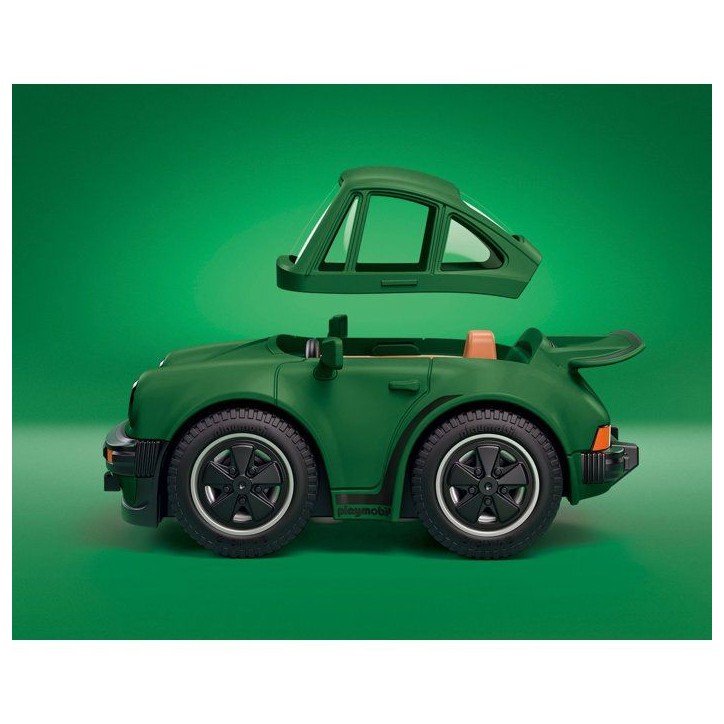 PLAYMOBIL 72239 Porsche 911 Turbo, Playmobil voiture Icon Cars, Classic Cars, 24 pieces, Kidulte, Des 14 ans