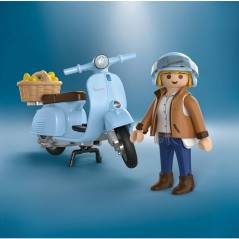 PLAYMOBIL 72284 Vespa 80eme anniversaire : Style Iconique, 18 pieces, Adulte, Kidulte, Classic cars, des 14 ans