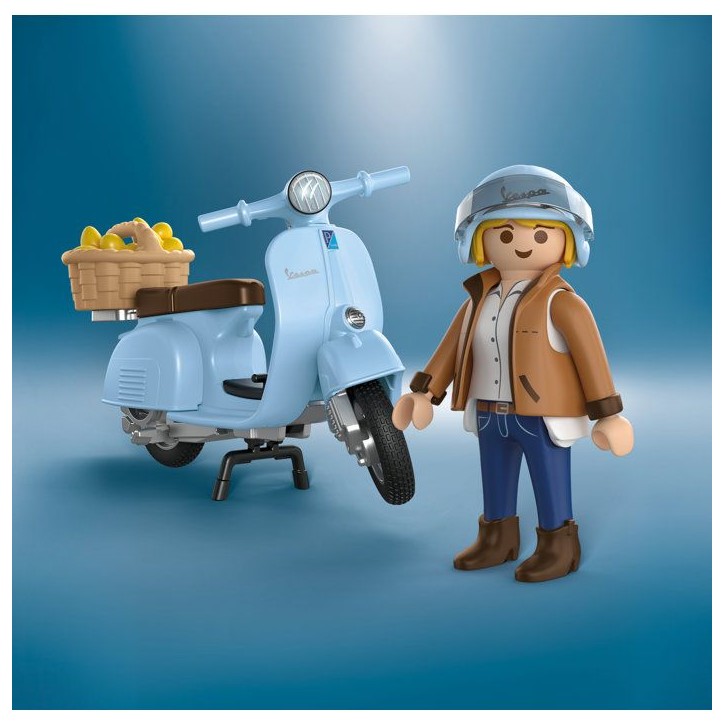 PLAYMOBIL 72284 Vespa 80eme anniversaire : Style Iconique, 18 pieces, Adulte, Kidulte, Classic cars, des 14 ans