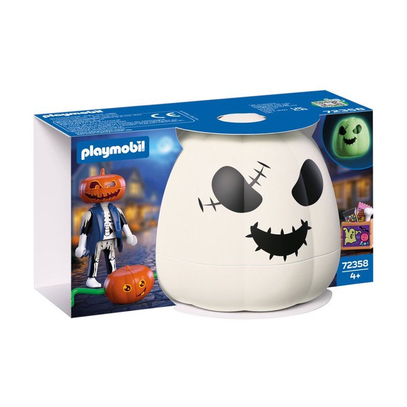PLAYMOBIL 72358 Citrouille : Tete de citrouille