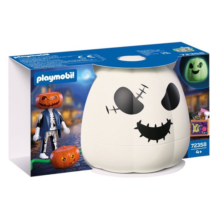 PLAYMOBIL 72358 Citrouille : Tete de citrouille