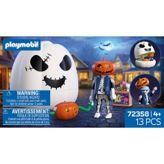 PLAYMOBIL 72358 Citrouille : Tete de citrouille