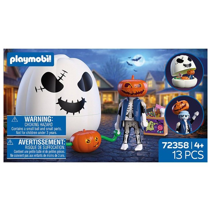 PLAYMOBIL 72358 Citrouille : Tete de citrouille