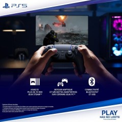 Manette sans fil DualSense– Midnight Black - Avec câble USB pour PC