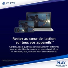 Manette sans fil DualSense– Midnight Black - Avec câble USB pour PC