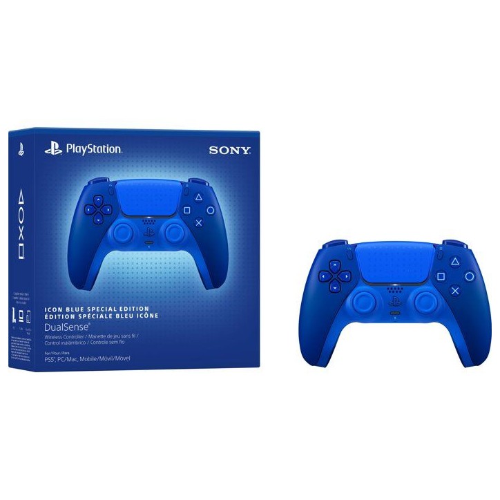 Manette sans fil DualSense - Édition limitée Icon Blue I PS5 et PC
