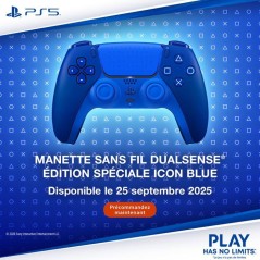 Manette sans fil DualSense - Édition limitée Icon Blue I PS5 et PC