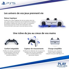 Manette sans fil DualSense - Édition limitée Icon Blue I PS5 et PC