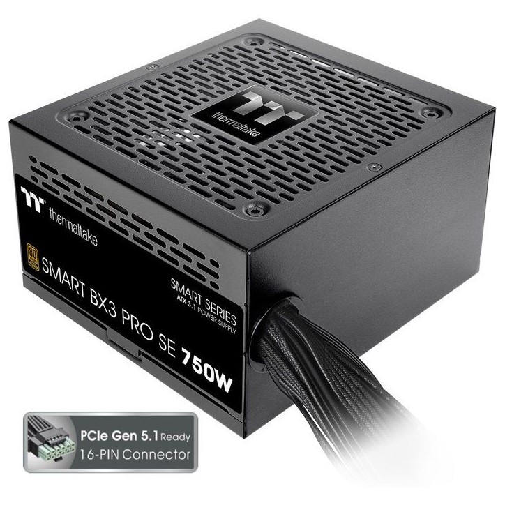 THERMALTAKE SMART BX3 Pro SE 750W - Alimentation PC - 750W ATX3.1 PCI-E 5.1 THERMALTAKE SMART BX3 Pro SE 750W - Alimentation PC - 750W ATX3.1 PCI-E 5.1