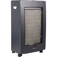 Poele a gaz - Qlima - GH 825 C - 1300 W a 2500 W - Gaz catalytique - Allumage piezo - Jusqu'a 80 m³