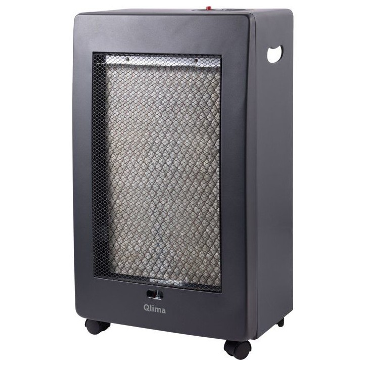 Poele a gaz - Qlima - GH 825 C - 1300 W a 2500 W - Gaz catalytique - Allumage piezo - Jusqu'a 80 m³