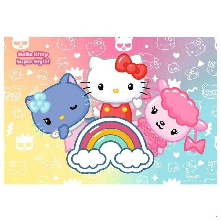 Puzzles 2 x 24 pieces : Hello Kitty Puzzles 2 x 24 pieces : Hello Kitty