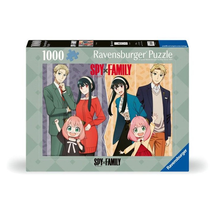 Puzzle - RAVENSBURGER - La famille Forger (Spy x Family) - 1000 pieces - 70 x 50 cm - Illustration anime Puzzle - RAVENSBURGER - La famille Forger (Spy x Family) - 1000 pieces - 70 x 50 cm - Illustration anime