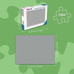 Ravensburger- Puzzles Adultes 1000 pieces - L'heure du thé au jardin