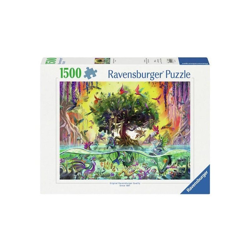 Ravensburger- Puzzles Adultes 4000 pieces - Dragons des tropiques