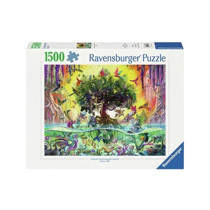 Ravensburger- Puzzles Adultes 4000 pieces - Dragons des tropiques Ravensburger- Puzzles Adultes 4000 pieces - Dragons des tropiques