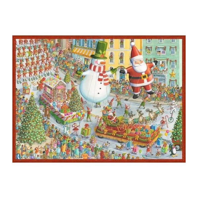 Ravensburger- Puzzles Adultes 1000 pieces - Famille de loups dans la f