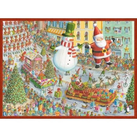 Ravensburger- Puzzles Adultes 1000 pieces - Famille de loups dans la f