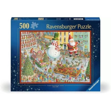 Ravensburger- Puzzles Adultes 1000 pieces - Famille de loups dans la foret