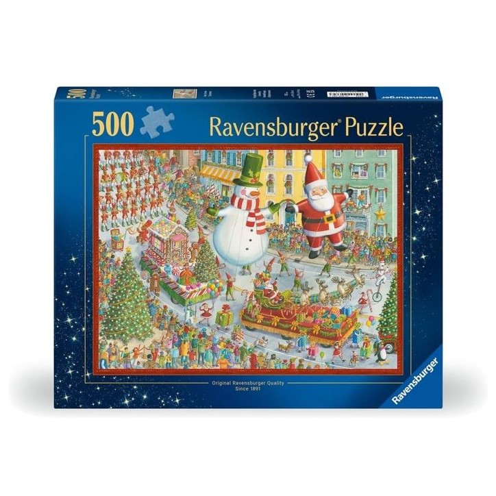 Ravensburger- Puzzles Adultes 1000 pieces - Famille de loups dans la foret Ravensburger- Puzzles Adultes 1000 pieces - Famille de loups dans la foret