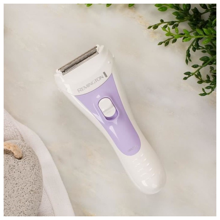 Rasoir Électrique Femme REMINGTON WSF5060 Smooth Silky Étanche avec Bande Hydratante Aloe Vera