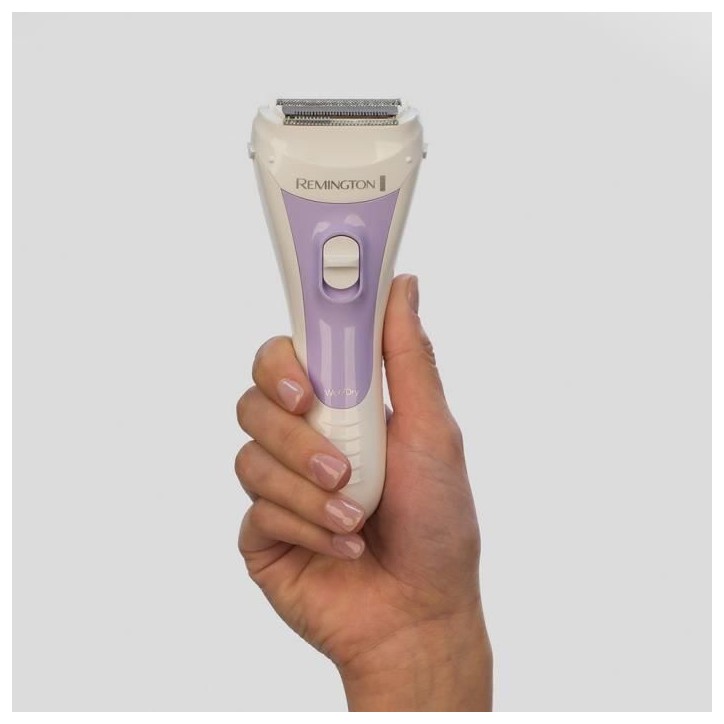 Rasoir Électrique Femme REMINGTON WSF5060 Smooth Silky Étanche avec Bande Hydratante Aloe Vera