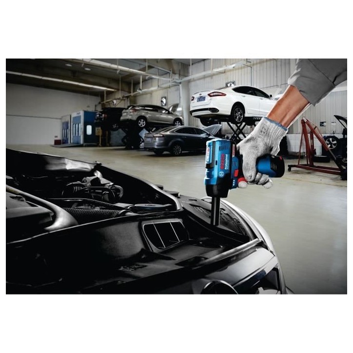 Boulonneuse a choc 12V Bosch GDS 12V-115 Professional (sans batterie ni chargeur) + coffret L-BOXX - BOSCH - 06019E0102