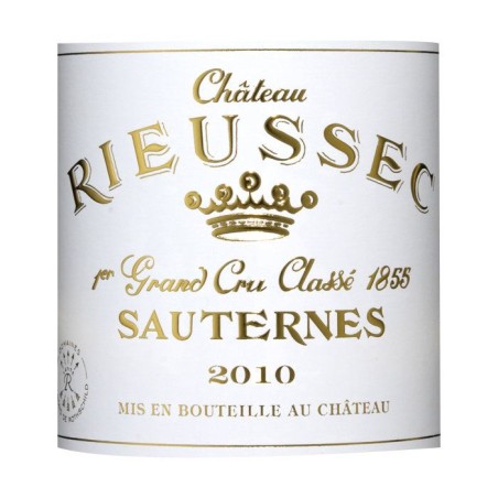 Château Rieussec 2010 Sauternes 1er - Vin blanc de Bordeaux