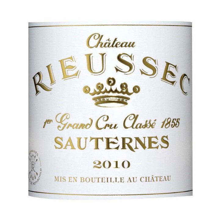 Château Rieussec 2010 Sauternes 1er - Vin blanc de Bordeaux