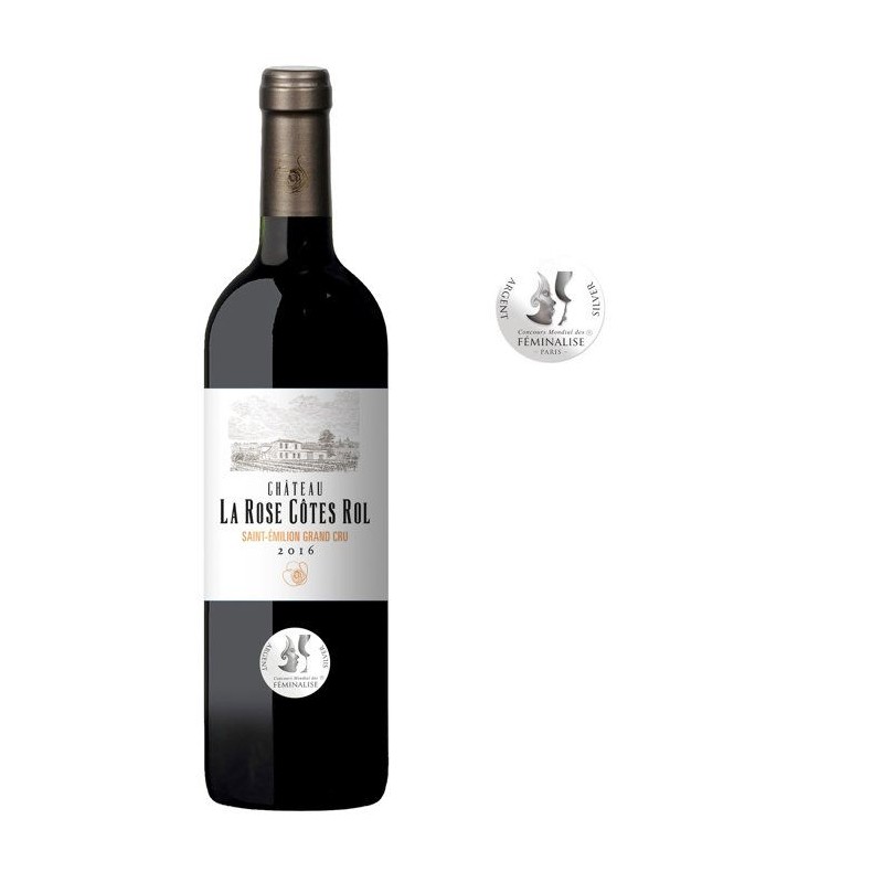 Château La Rose Côtes Rol 2016 Saint-Emilion Grand Cru - Vin rouge d
