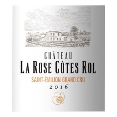 Château La Rose Côtes Rol 2016 Saint-Emilion Grand Cru - Vin rouge de Bordeaux