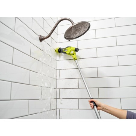 RYOBI Brosse de nettoyage télescopique 4V USB Lithium - batterie 2Ah + chargeur - RTS4-120G
