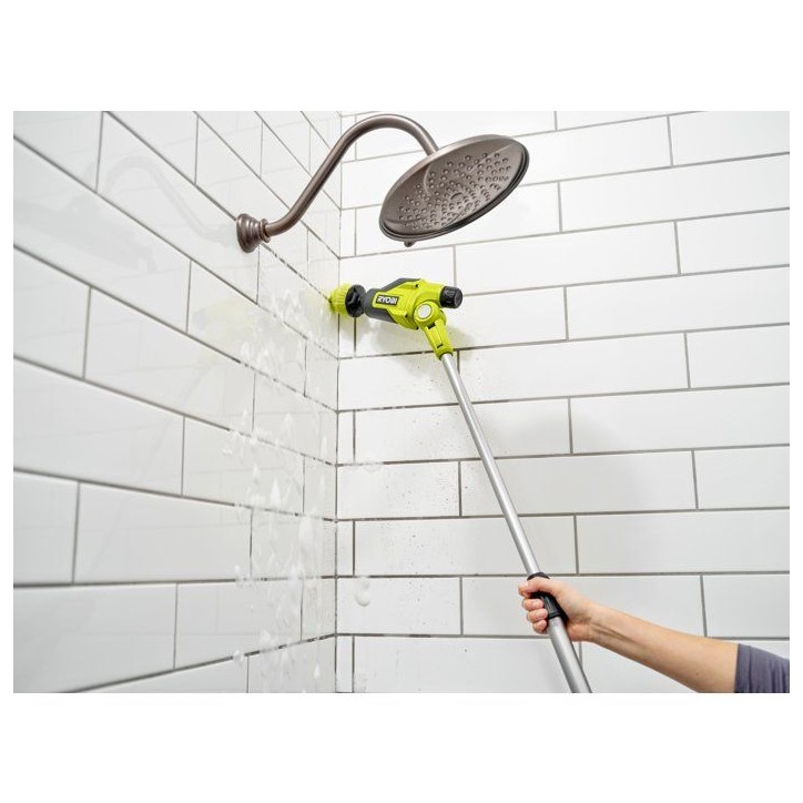 RYOBI Brosse de nettoyage télescopique 4V USB Lithium - batterie 2Ah + chargeur - RTS4-120G RYOBI Brosse de nettoyage télescopique 4V USB Lithium - batterie 2Ah + chargeur - RTS4-120G