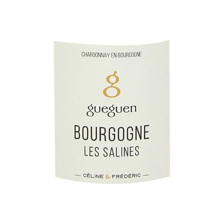 Domaine Céline et Fréderic Gueguen 2023 Bourgogne Côtes Salines - Vin blanc de Bourgogne