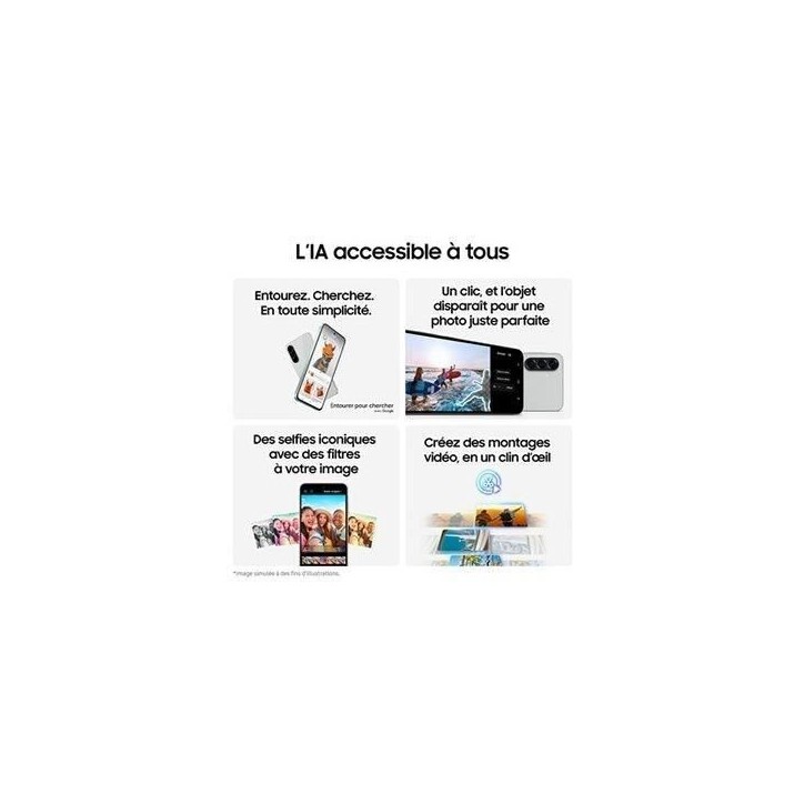 SAMSUNG Galaxy A56 5G Smartphone 128 Go Gris SAMSUNG Galaxy A56 5G Smartphone 128 Go Gris