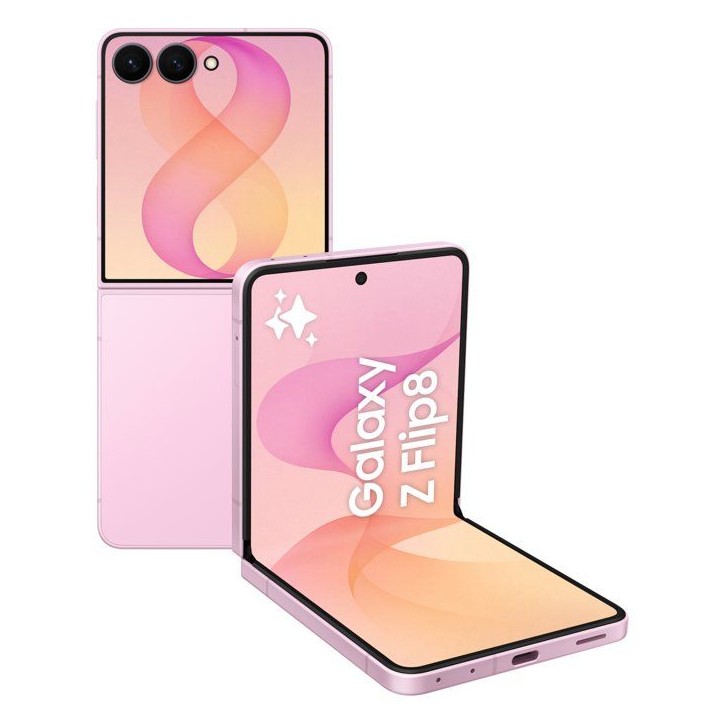 SAMSUNG Galaxy Z Flip8 AI Smartphone pliable 256 Go Rose